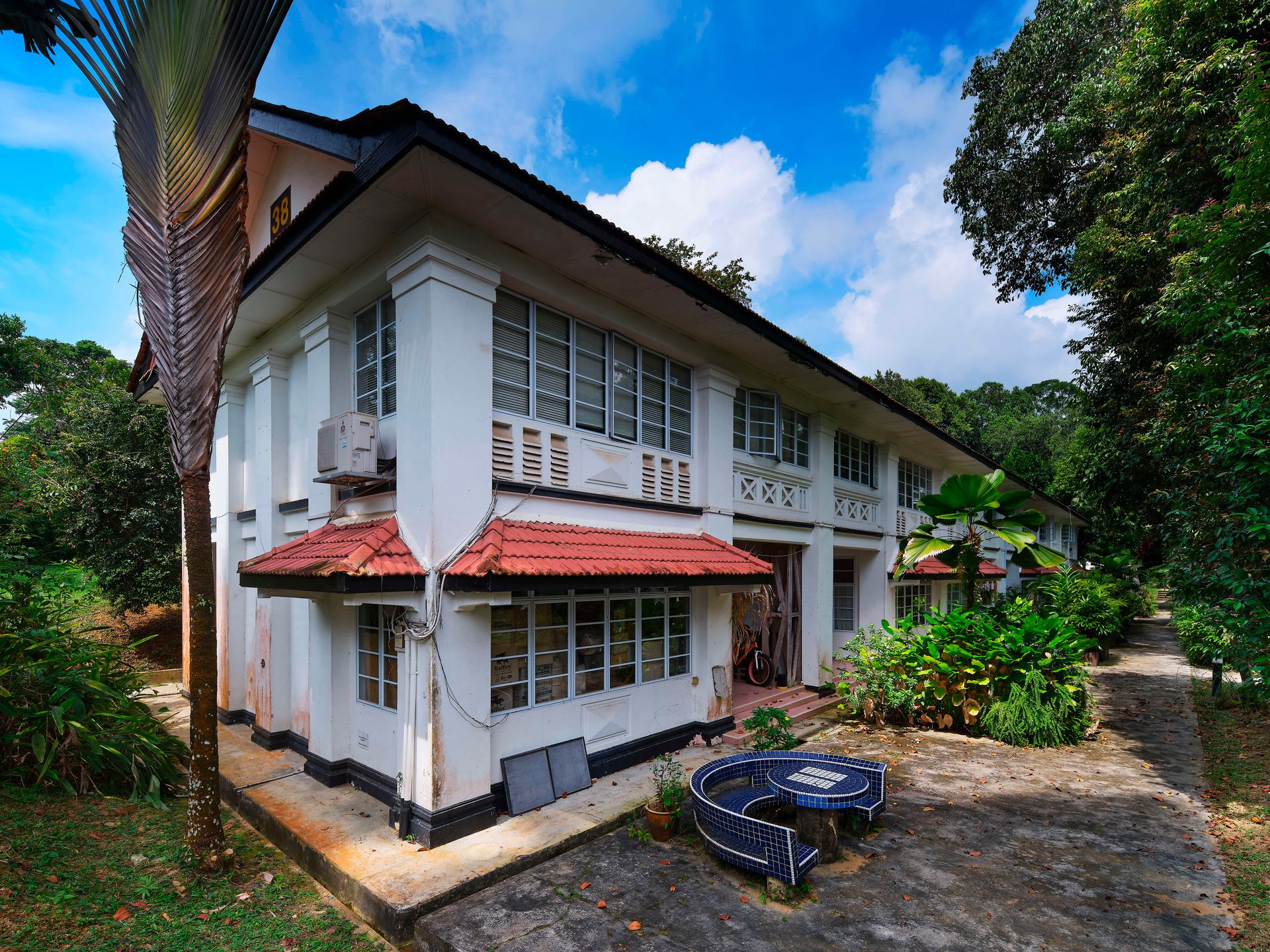 Former officers' quarters at Halton Road.